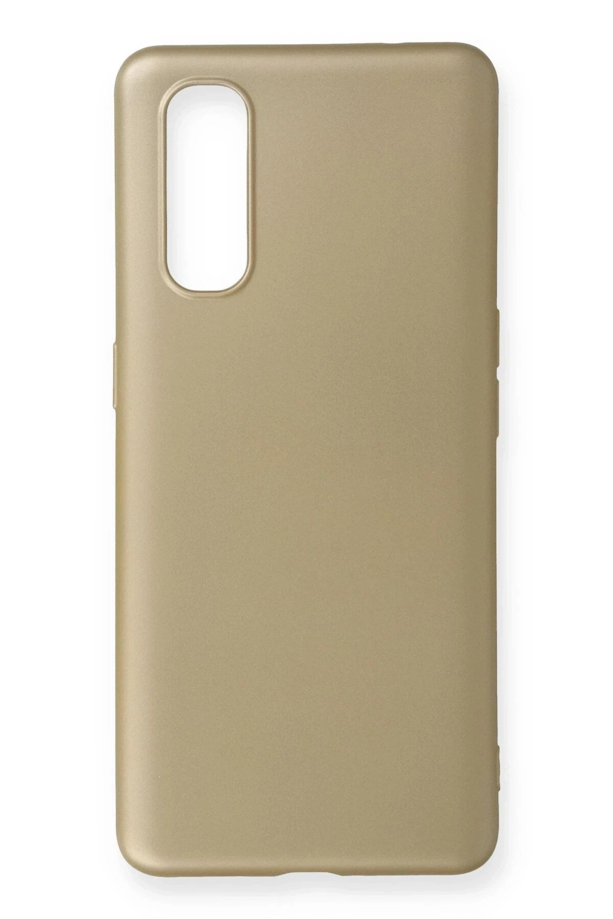 Mey İthalat® Find X2 Kılıf First Silikon - Gold