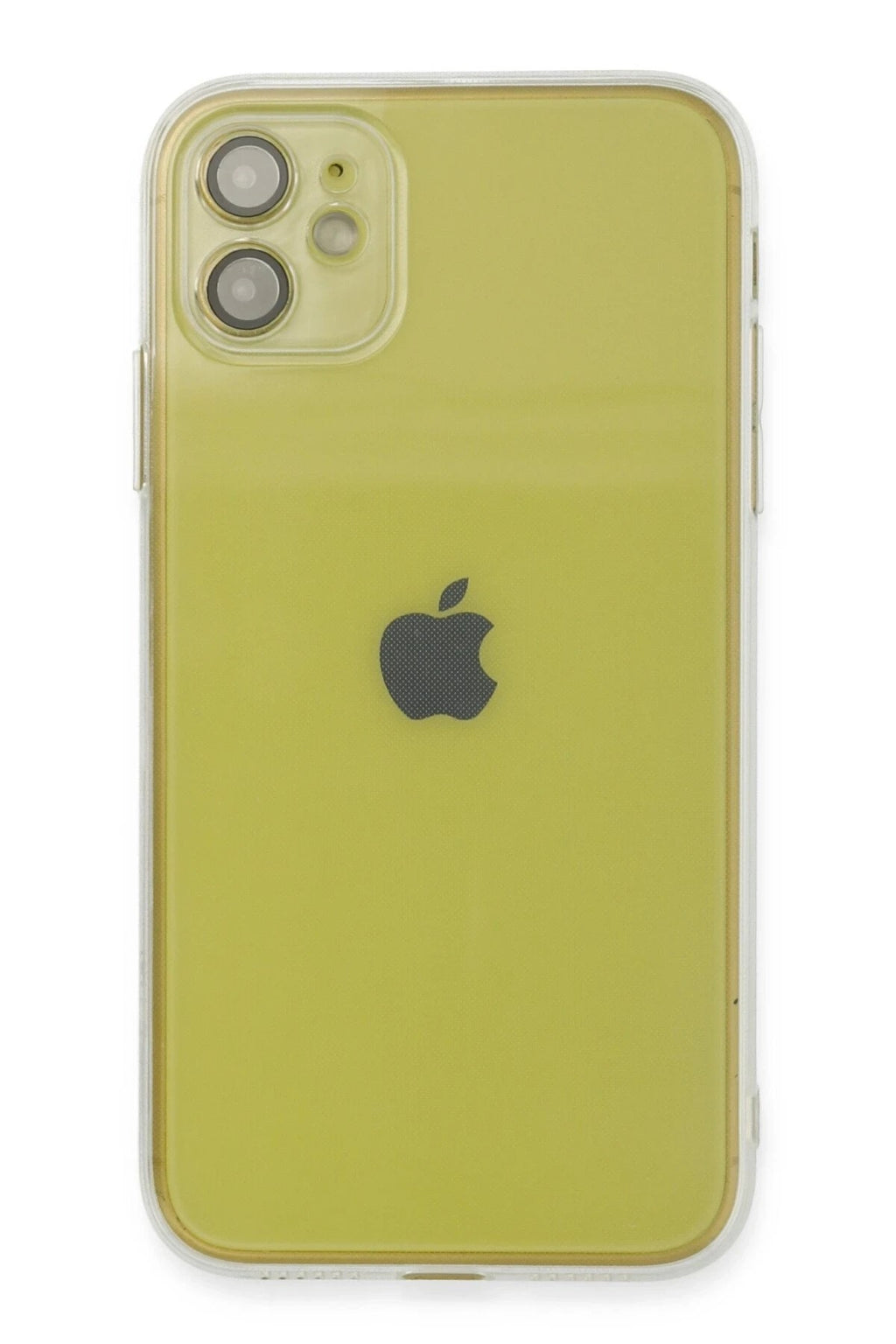 Mey İthalat® iPhone 12 Kılıf Fly Lens Silikon - Şeffaf