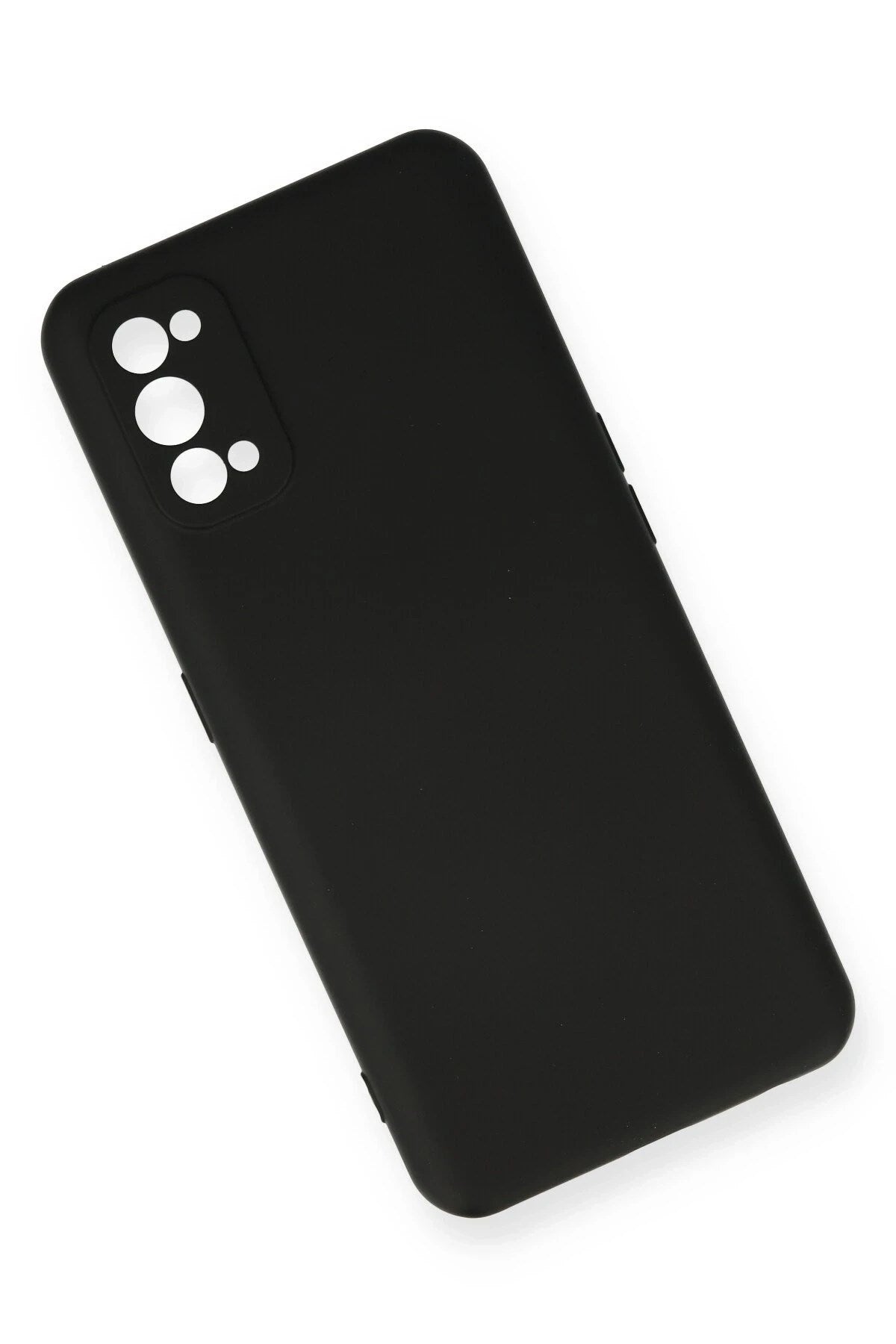 Mey İthalat® Realme 7 Pro Kılıf Nano içi Kadife Silikon - Siyah