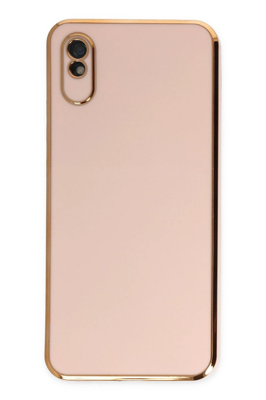 Mey İthalat® Redmi 9A Kılıf Volet Silikon - Pembe