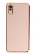 Mey İthalat® Redmi 9A Kılıf Volet Silikon - Pembe