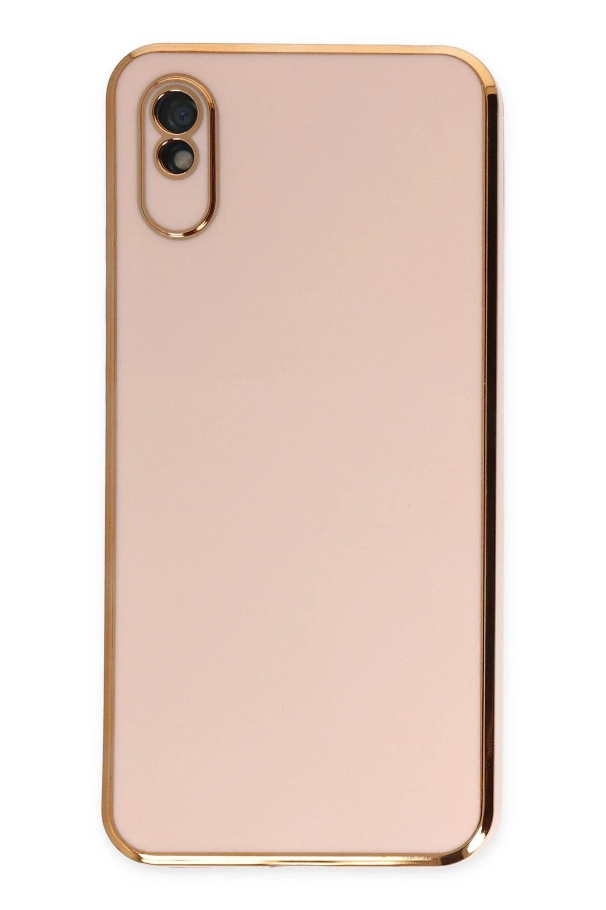 Mey İthalat® Redmi 9A Kılıf Volet Silikon - Pembe