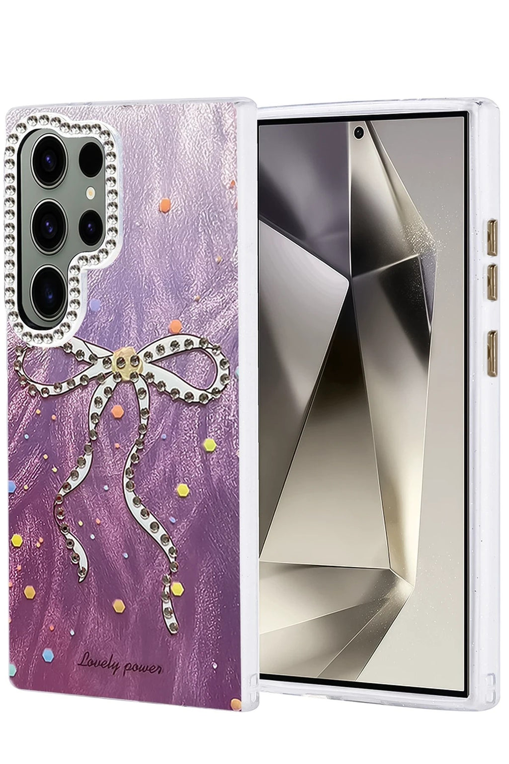 Mey İthalat® Samsung Galaxy S23 Ultra Kılıf Blade Aynalı Desenli Kapak - Desen 1
