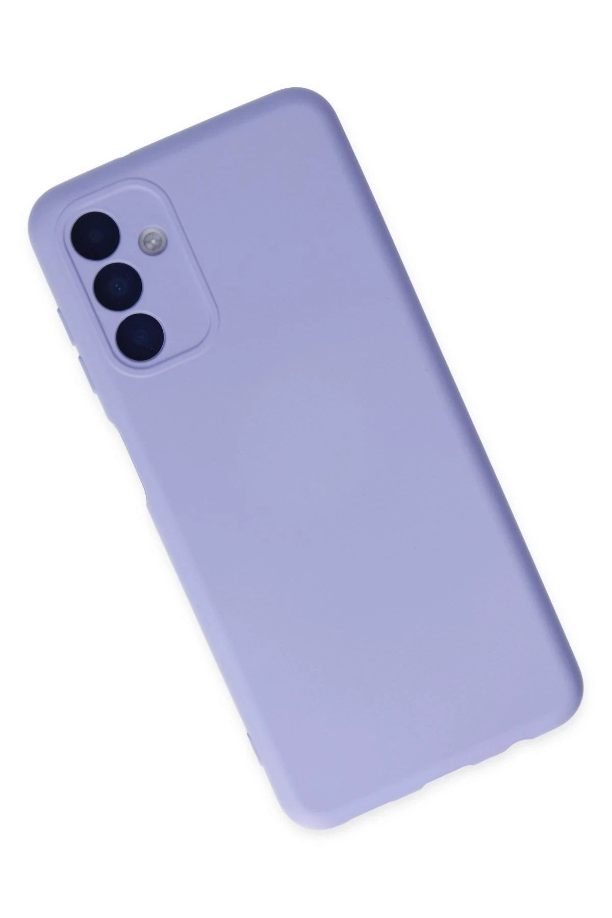 Mey İthalat® Samsung Galaxy A04S Kılıf Nano içi Kadife Silikon - Lila