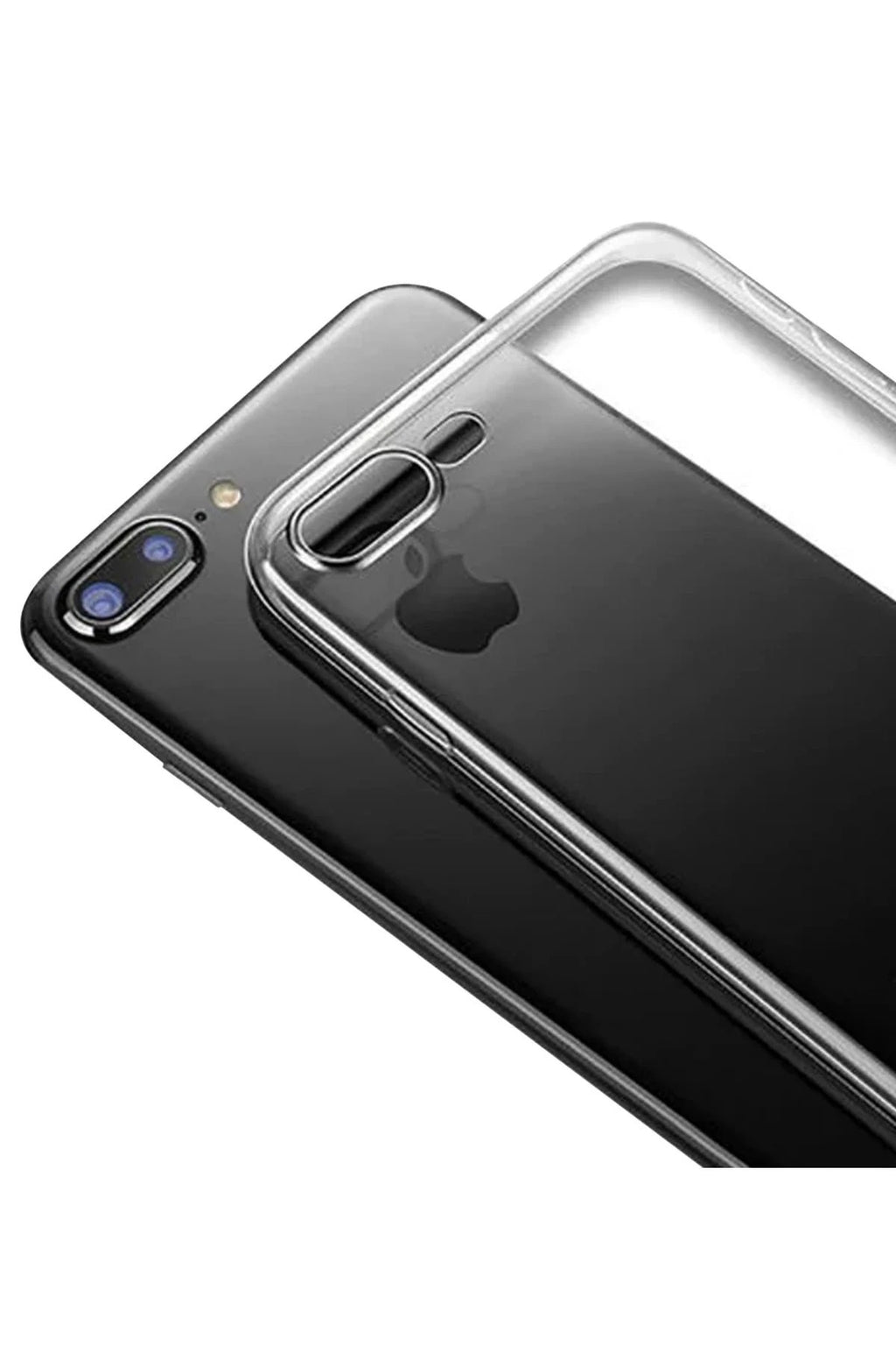 Mey İthalat® iPhone 8 Plus Kılıf Lüx Şeffaf Silikon