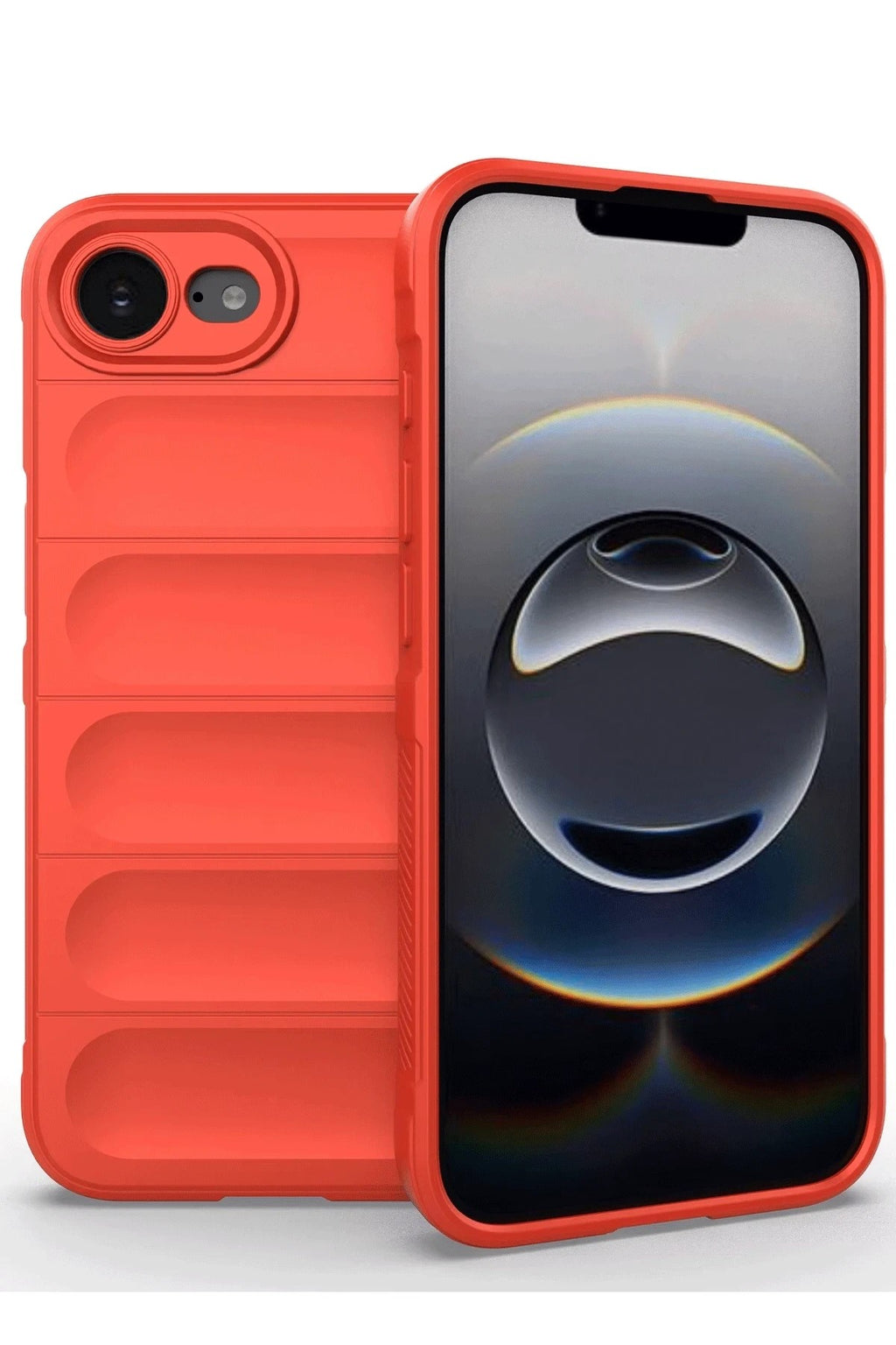 Mey İthalat® iPhone 16E Kılıf Optimum Silikon - Kırmızı