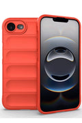 Mey İthalat® iPhone 16E Kılıf Optimum Silikon - Kırmızı