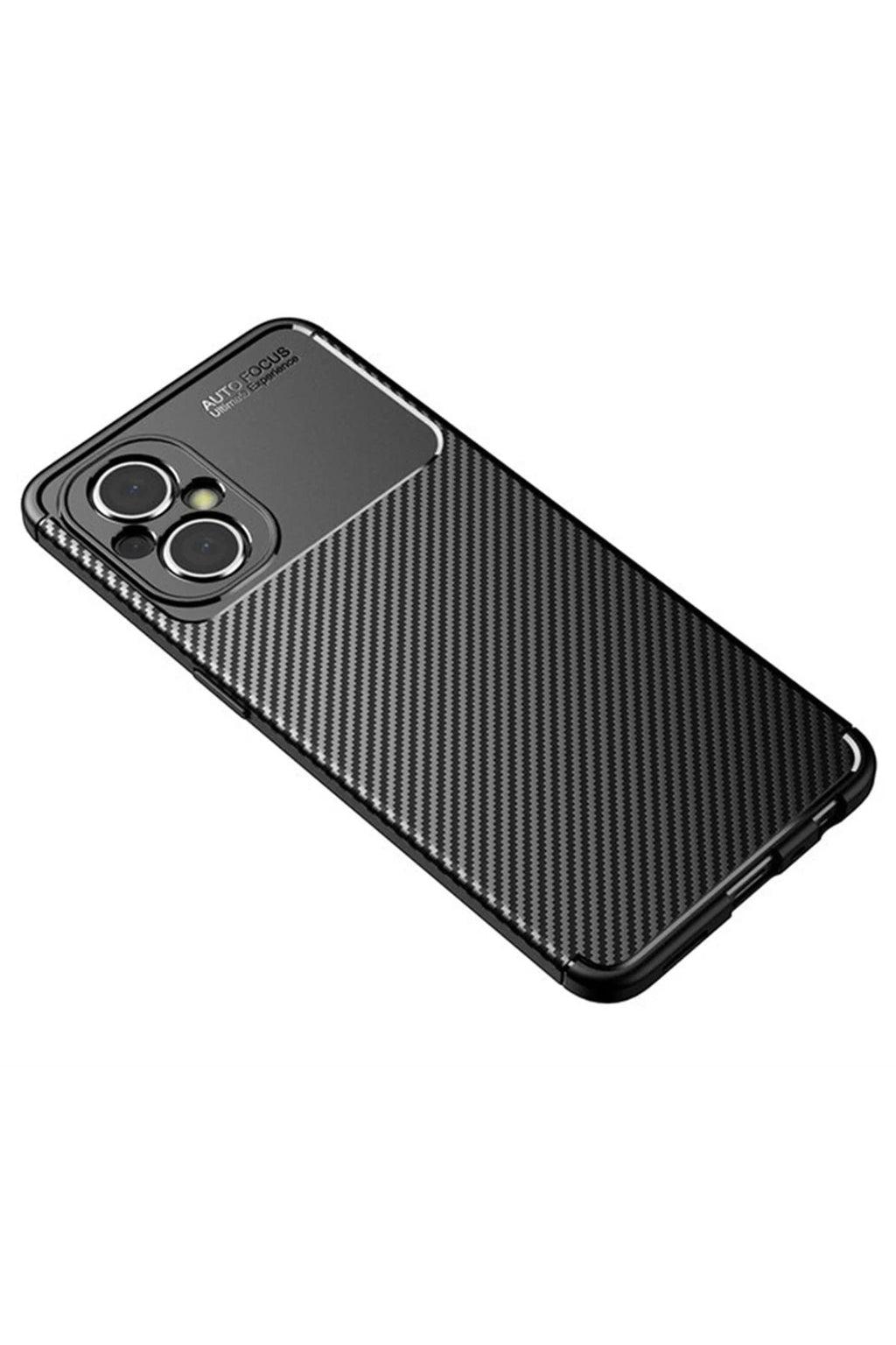 Mey İthalat® Poco M5 Kılıf Auto Focus Karbon Kapak - Siyah