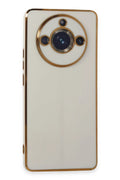 Mey İthalat® Realme 11 Pro Kılıf Volet Silikon - Beyaz