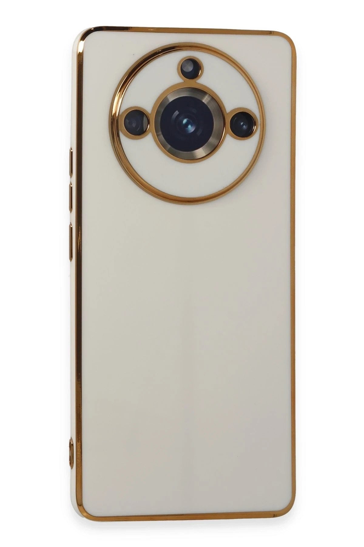 Mey İthalat® Realme 11 Pro Kılıf Volet Silikon - Beyaz