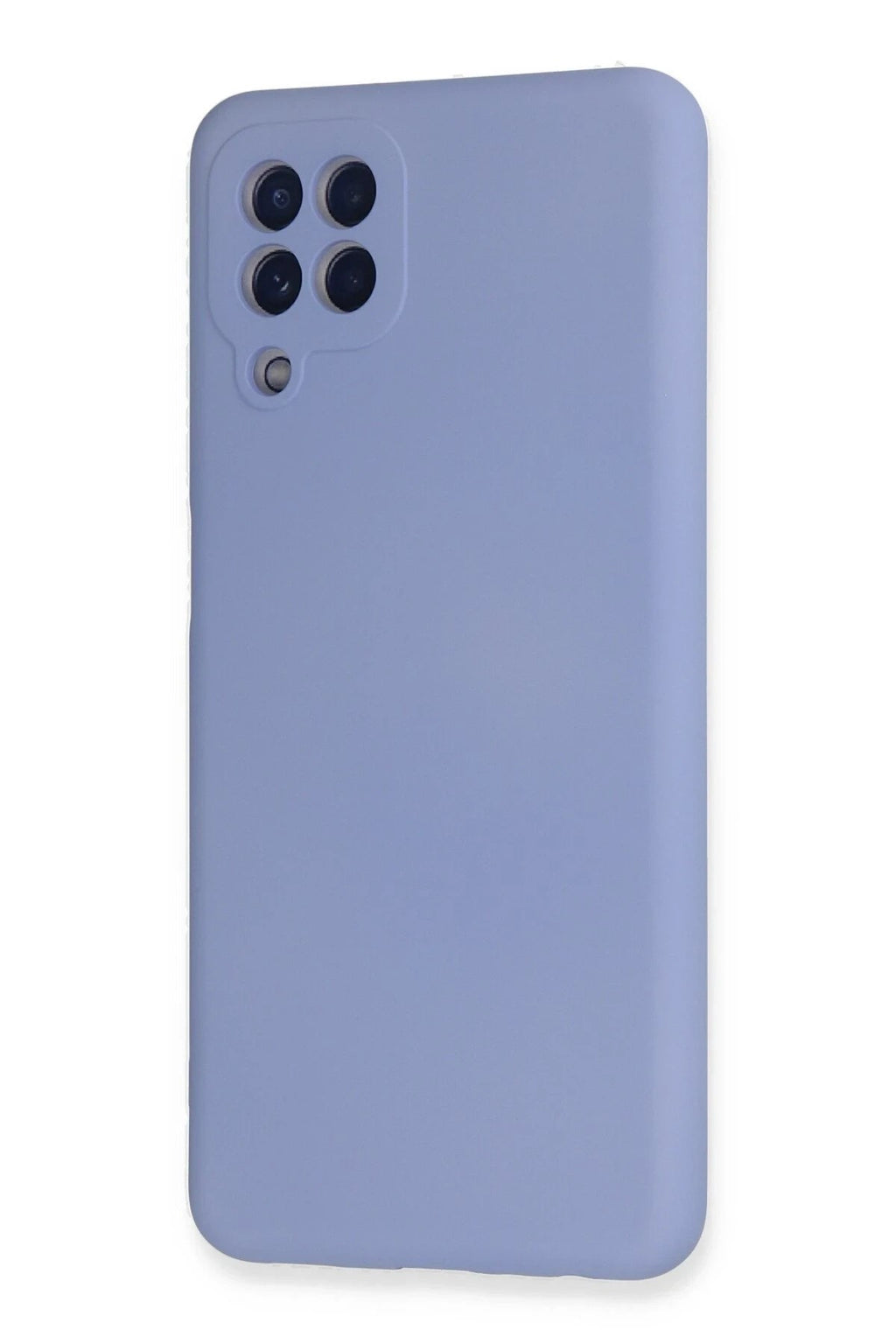 Mey İthalat® Samsung Galaxy A22 Kılıf Nano içi Kadife Silikon - Lila