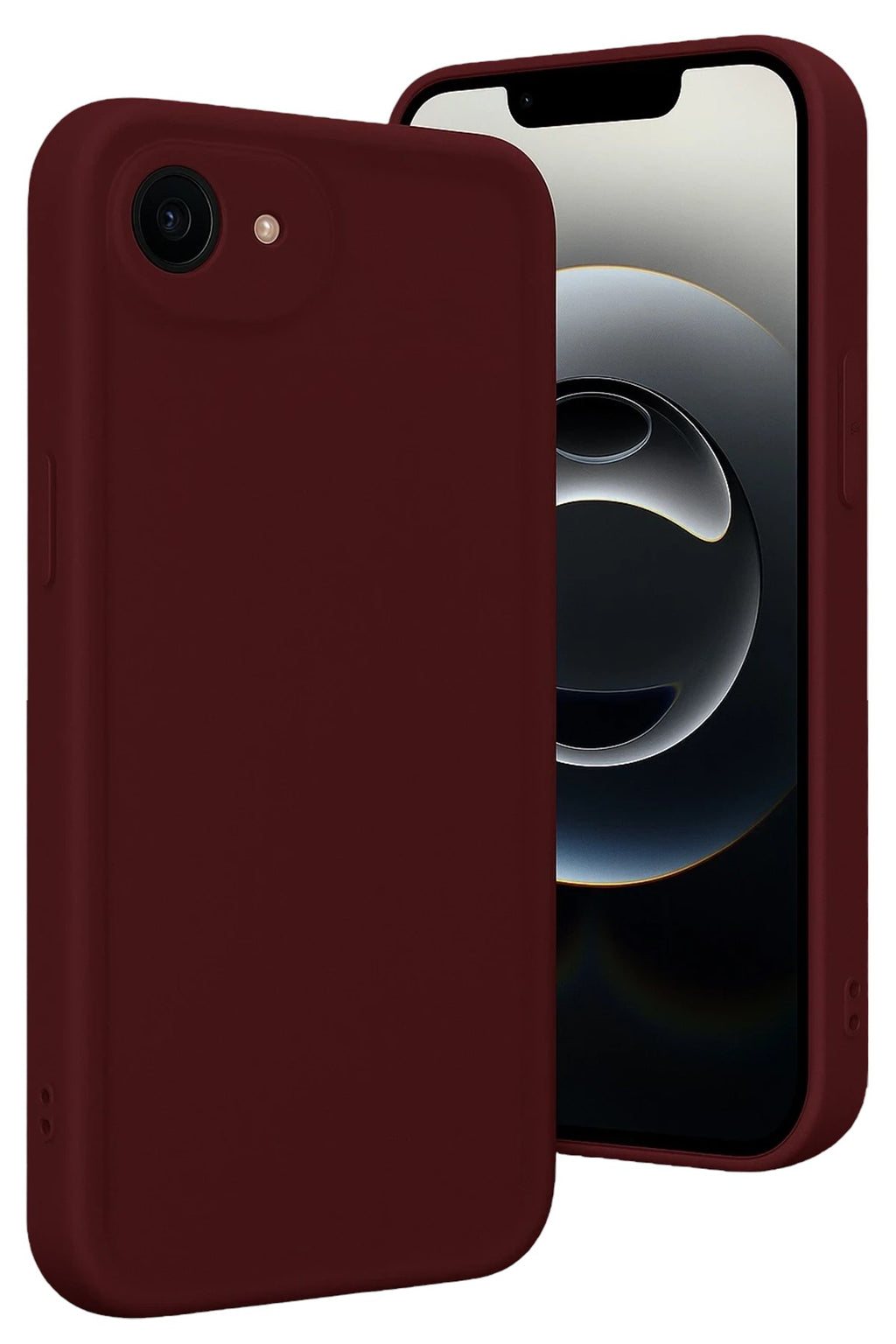 Mey İthalat® iPhone 16E Kılıf Viera Silikon - Bordo