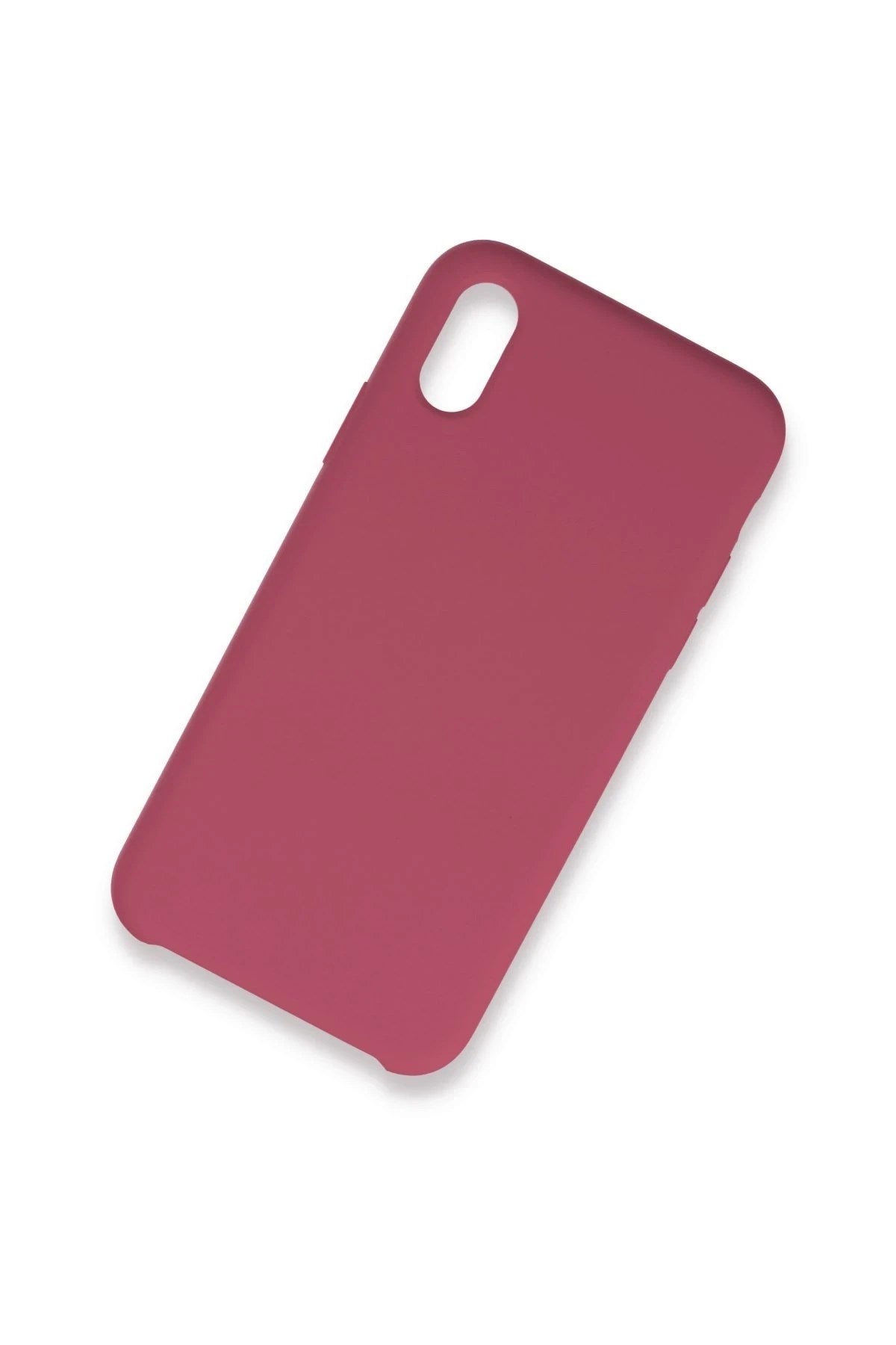 Mey İthalat® iPhone XS Max Kılıf Lansman Legant Silikon - Fuşya