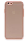 Mey İthalat® iPhone 6 Kılıf Montreal Silikon Kapak - Pembe