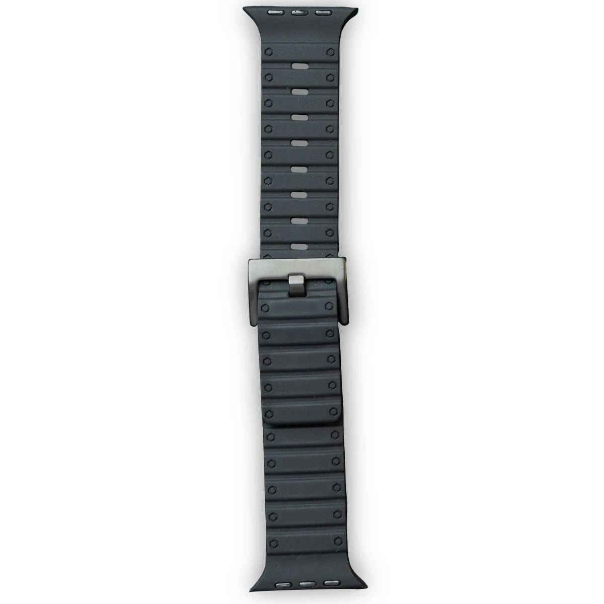 Mey İthalat® Watch 42mm Magnus Mıknatıslı Silikon Kordon - Siyah