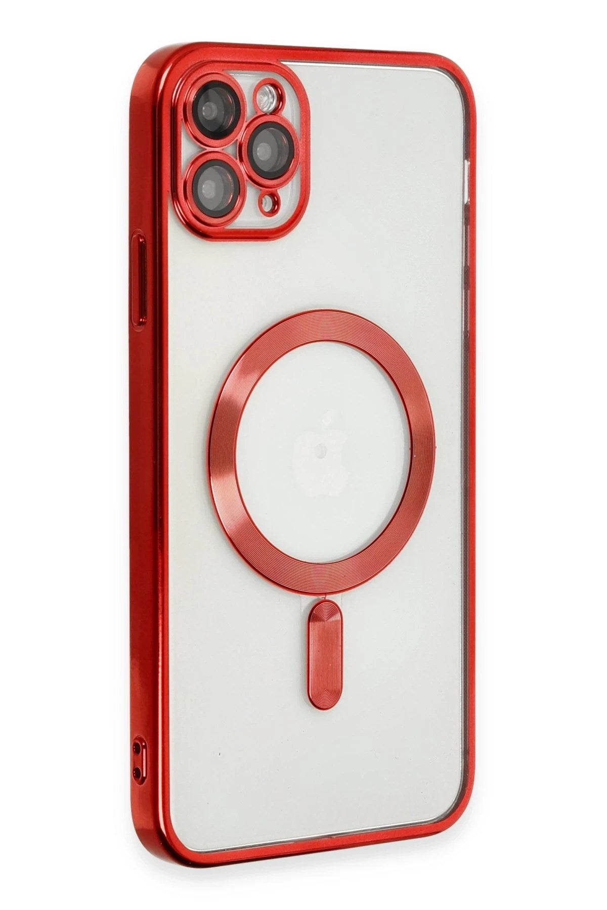 Mey İthalat® iPhone 11 Pro Max Kılıf Kross Magneticsafe Kapak - Kırmızı
