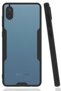 Mey İthalat® Samsung Galaxy A02 Kılıf Platin Silikon - Siyah