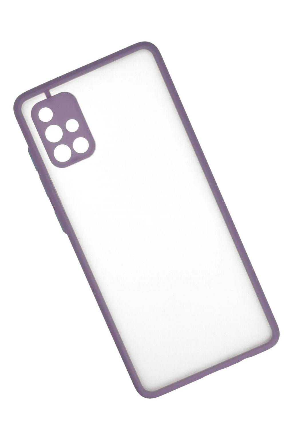 Mey İthalat® Samsung Galaxy A71 Kılıf Montreal Silikon Kapak - Mor