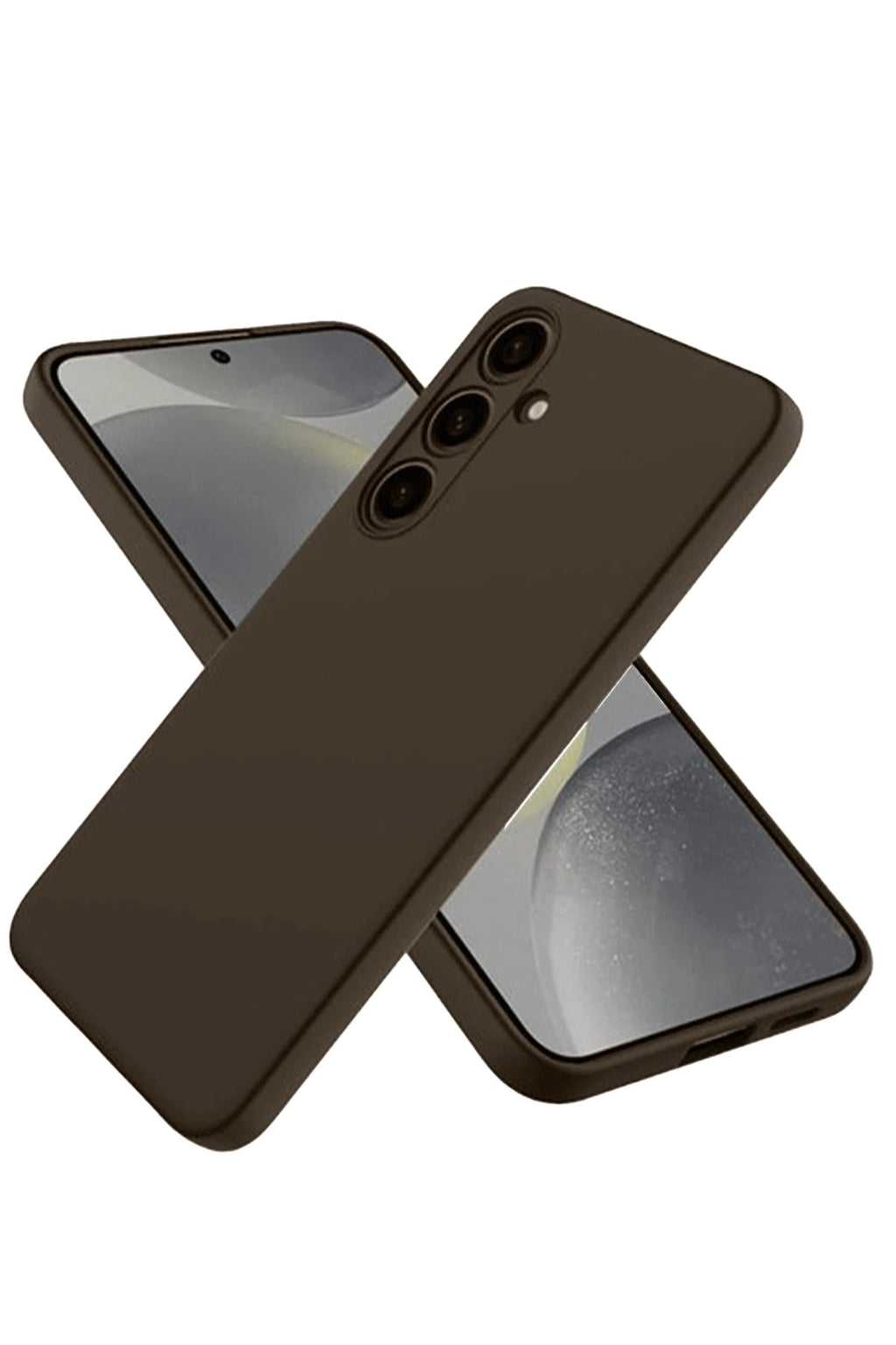 Mey İthalat® Samsung Galaxy A26 Kılıf First Silikon - Kahverengi
