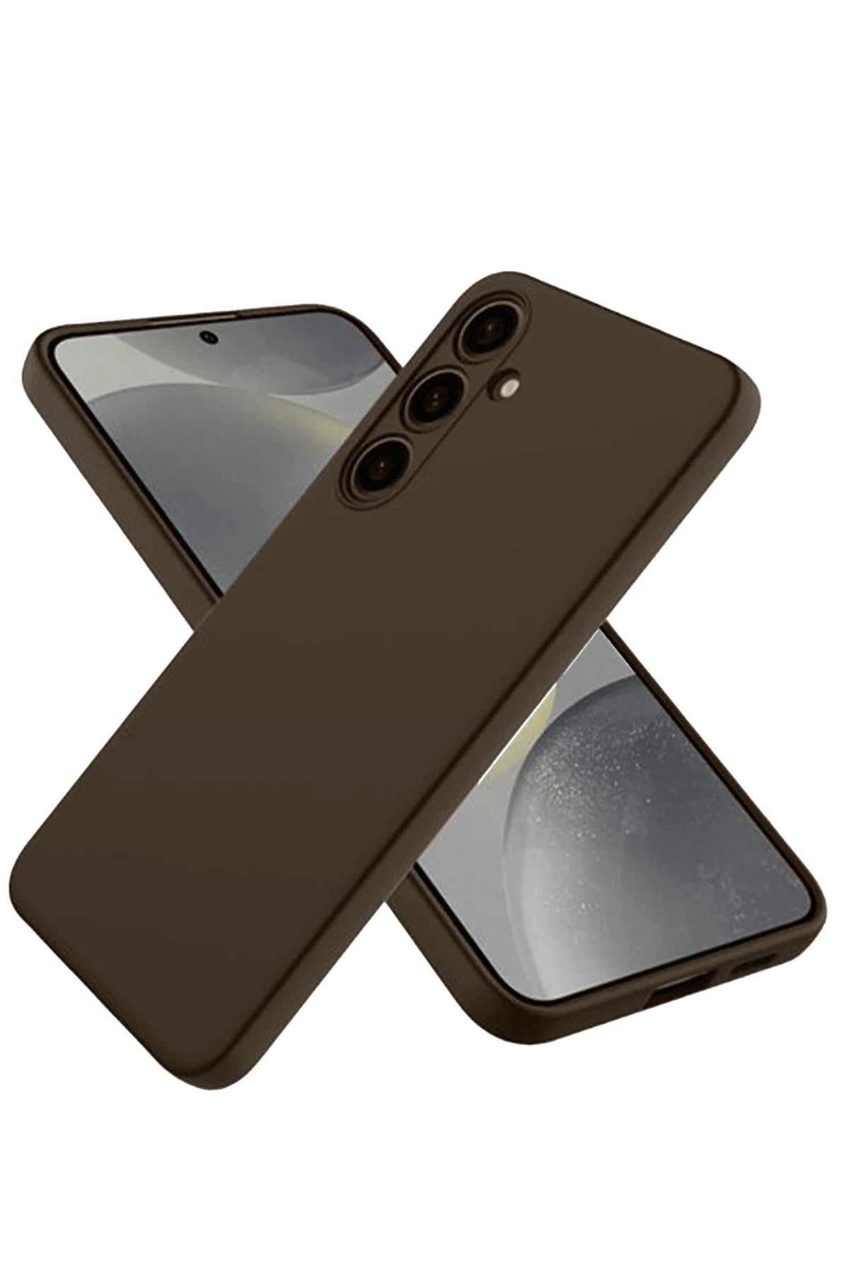 Mey İthalat® Samsung Galaxy A26 Kılıf First Silikon - Kahverengi