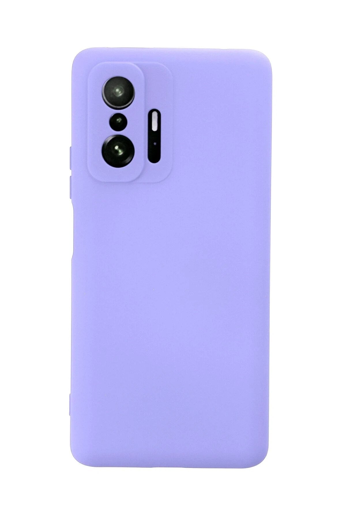 Mey İthalat® Mi 11T Pro Kılıf Nano içi Kadife Silikon - Lila