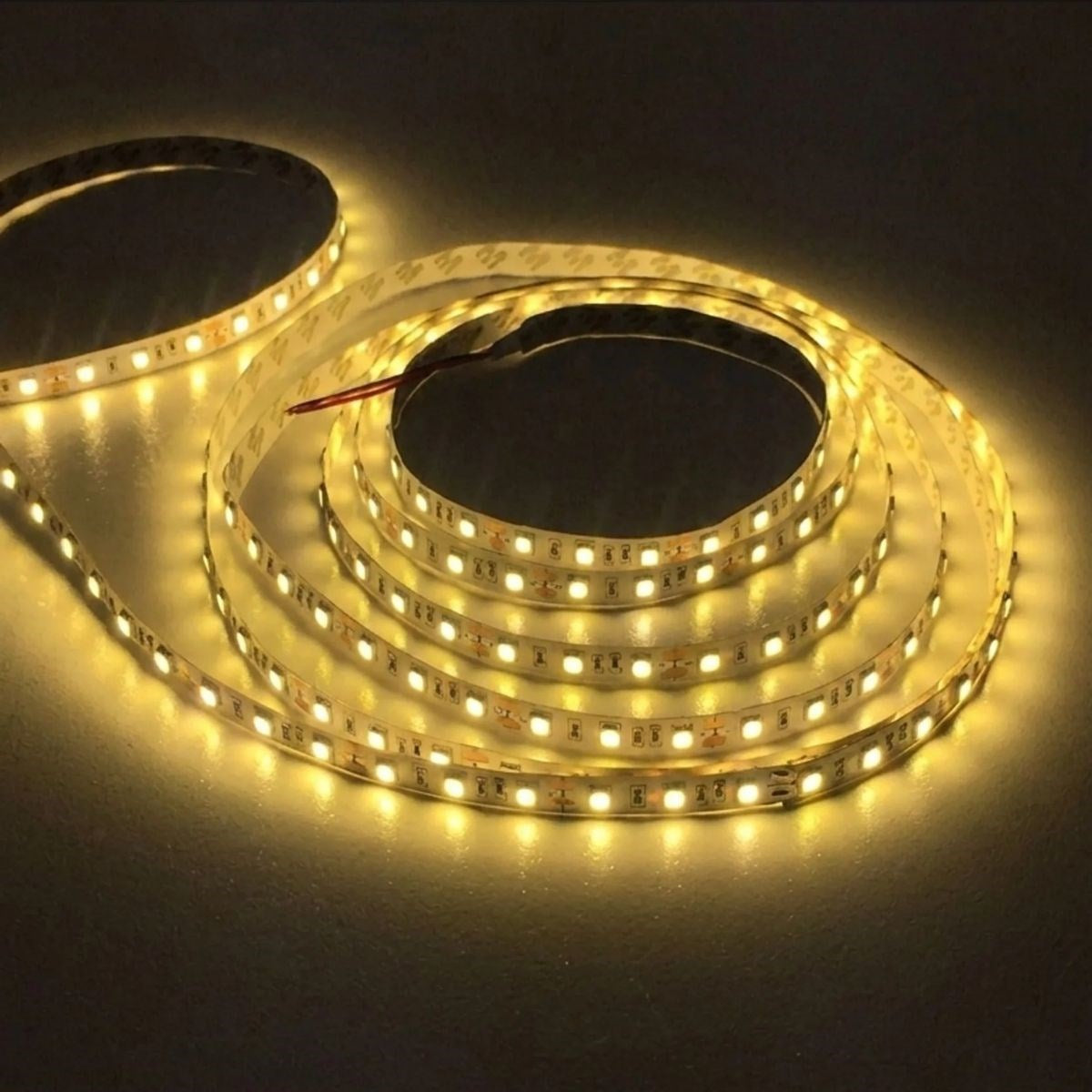 Gün Işığı Sarı LED Şerit 5m – 60 LED/m 12V 14.4W Güçlü 3 Çipli Işık Şerit Led