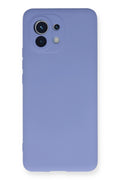 Mey İthalat® Mi 11 Kılıf Nano içi Kadife Silikon - Lila
