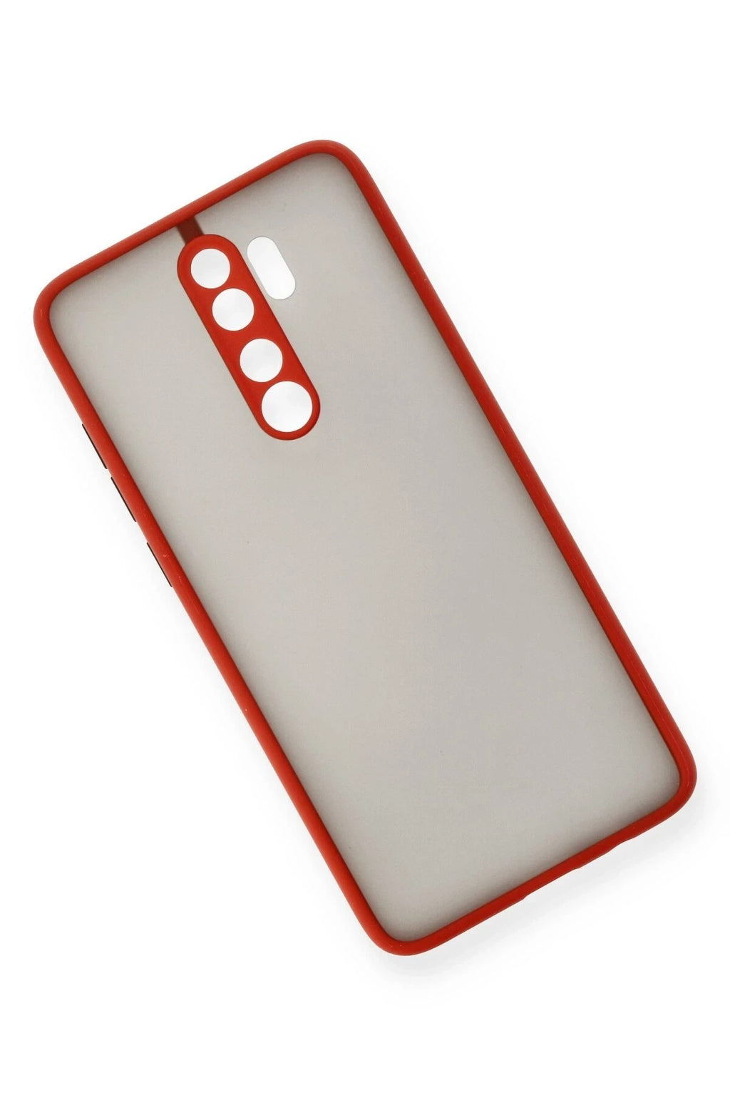 Mey İthalat® Redmi Note 8 Pro Kılıf Montreal Silikon Kapak - Kırmızı