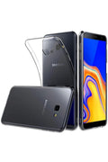 Mey İthalat® Samsung Galaxy J4 Plus Kılıf Lüx Şeffaf Silikon