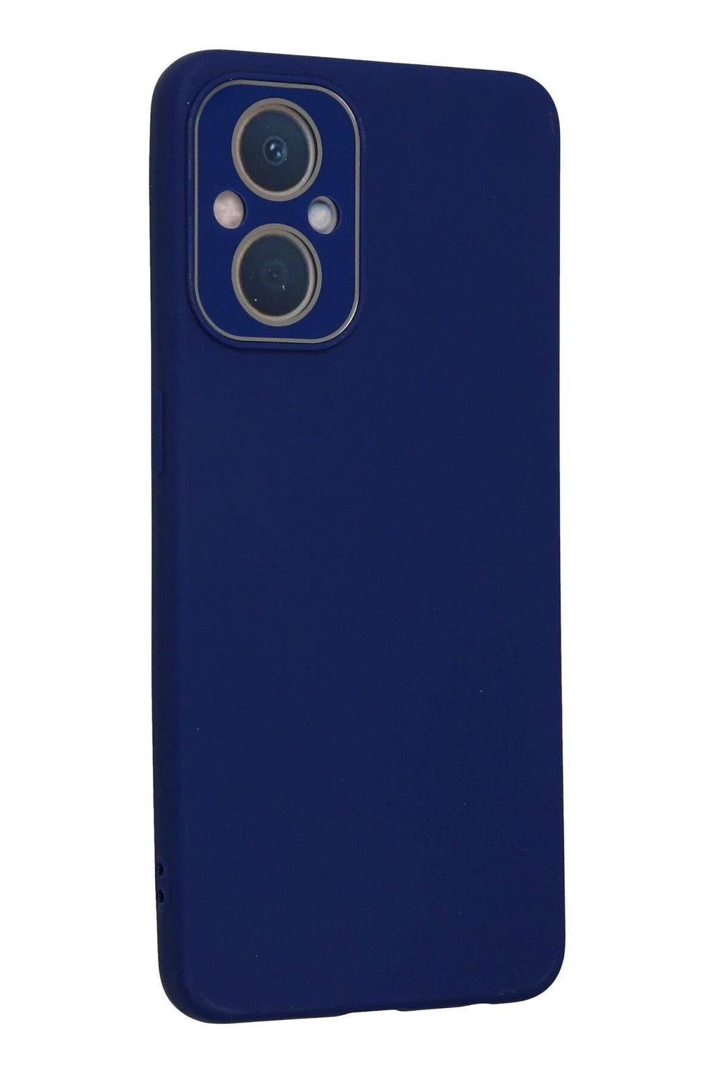 Mey İthalat® Reno 7 Lite Kılıf Lansman Glass Kapak - Sky Blue