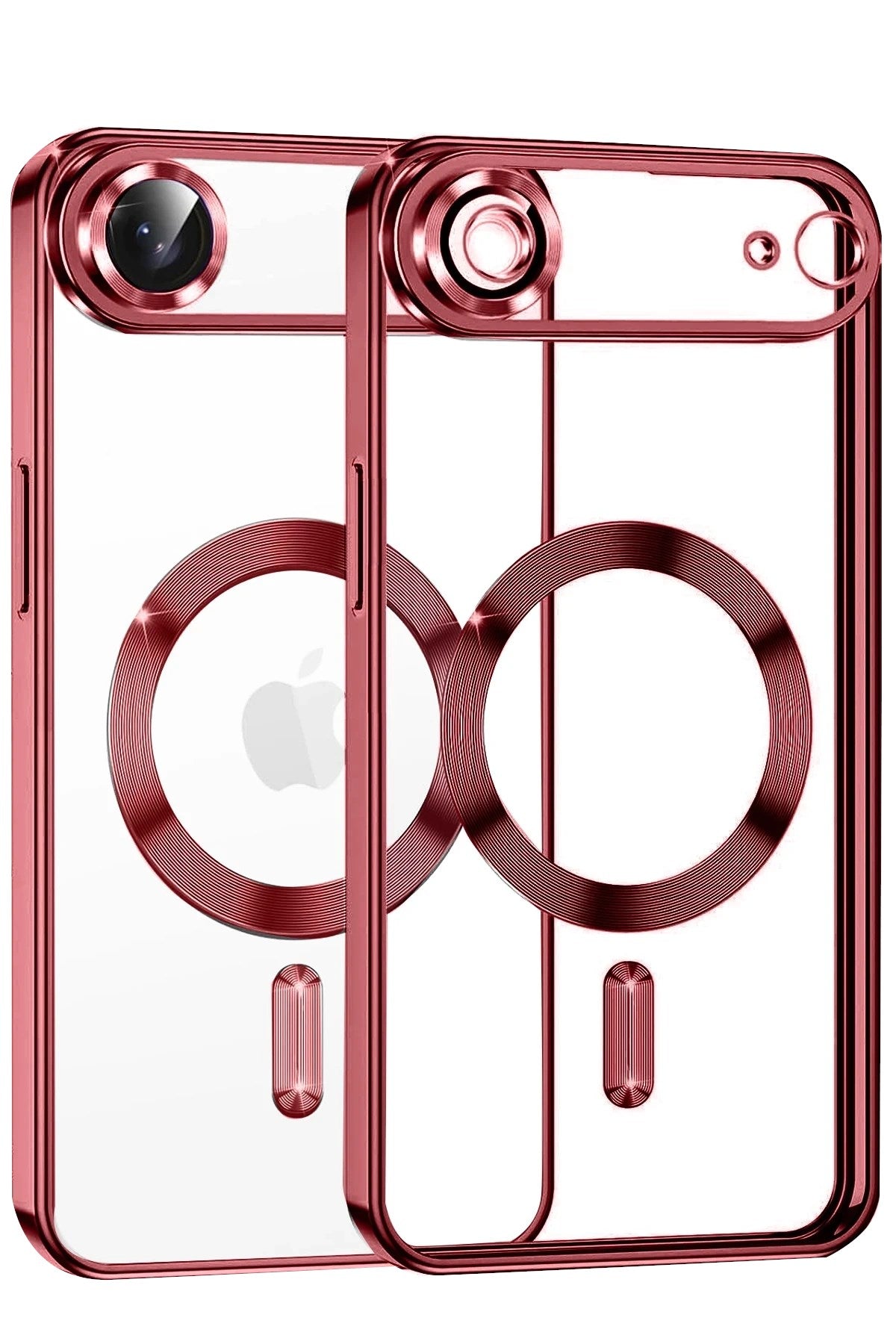 Mey İthalat® iPhone 17 Air Kross Magneticsafe Kapak - Kırmızı