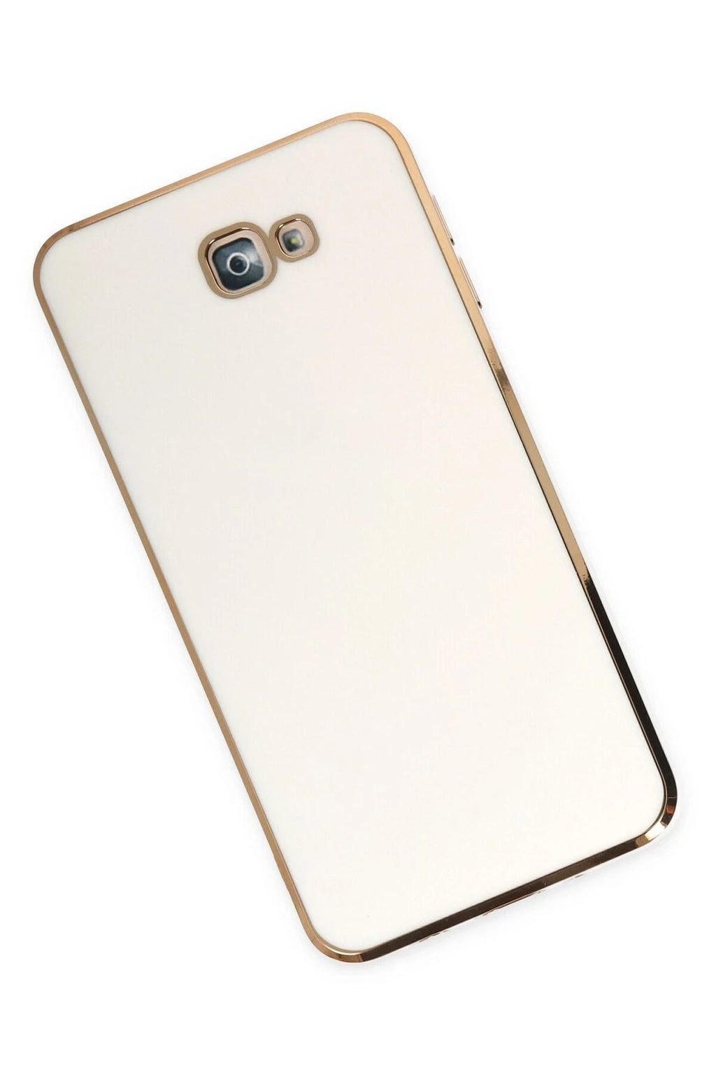Mey İthalat® Samsung Galaxy J7 Prime Kılıf Volet Silikon - Beyaz