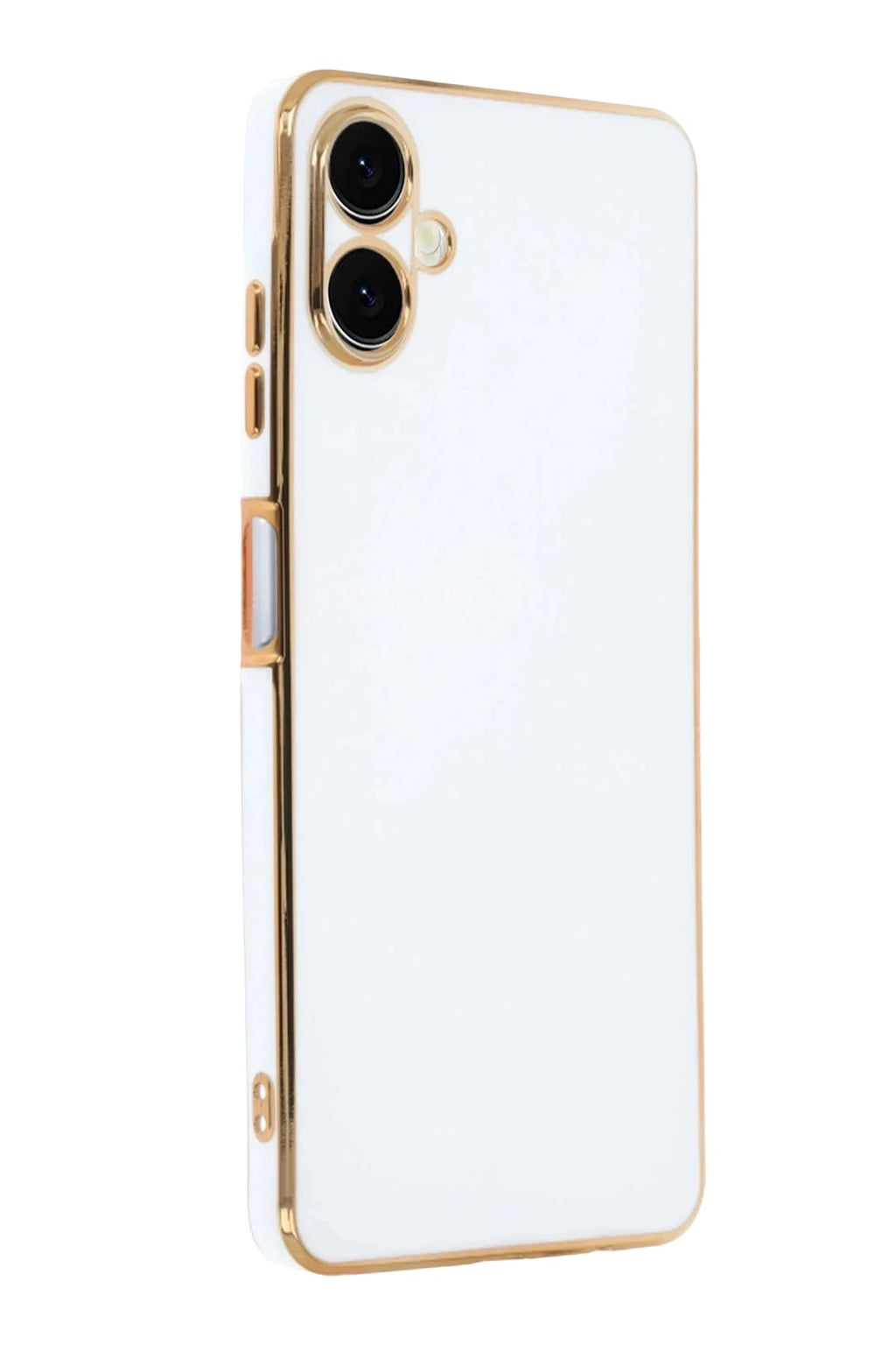 Mey İthalat® Samsung Galaxy A07 4G Volet Silikon - Beyaz