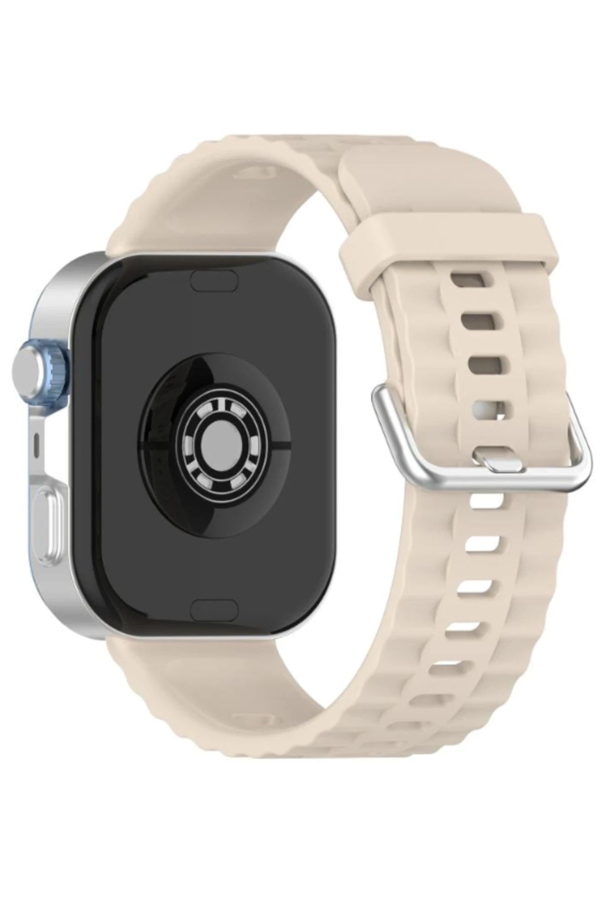 Mey İthalat® Huawei Watch Fit 3 Klasik Kordon - Krem