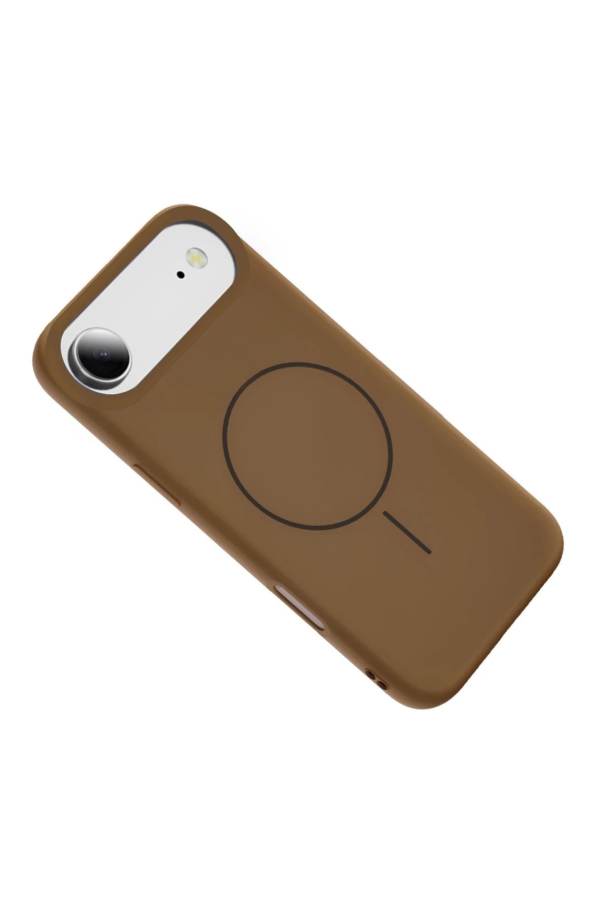 Mey İthalat® iPhone 17 Air Jully Magsafe Kapak - Kahverengi