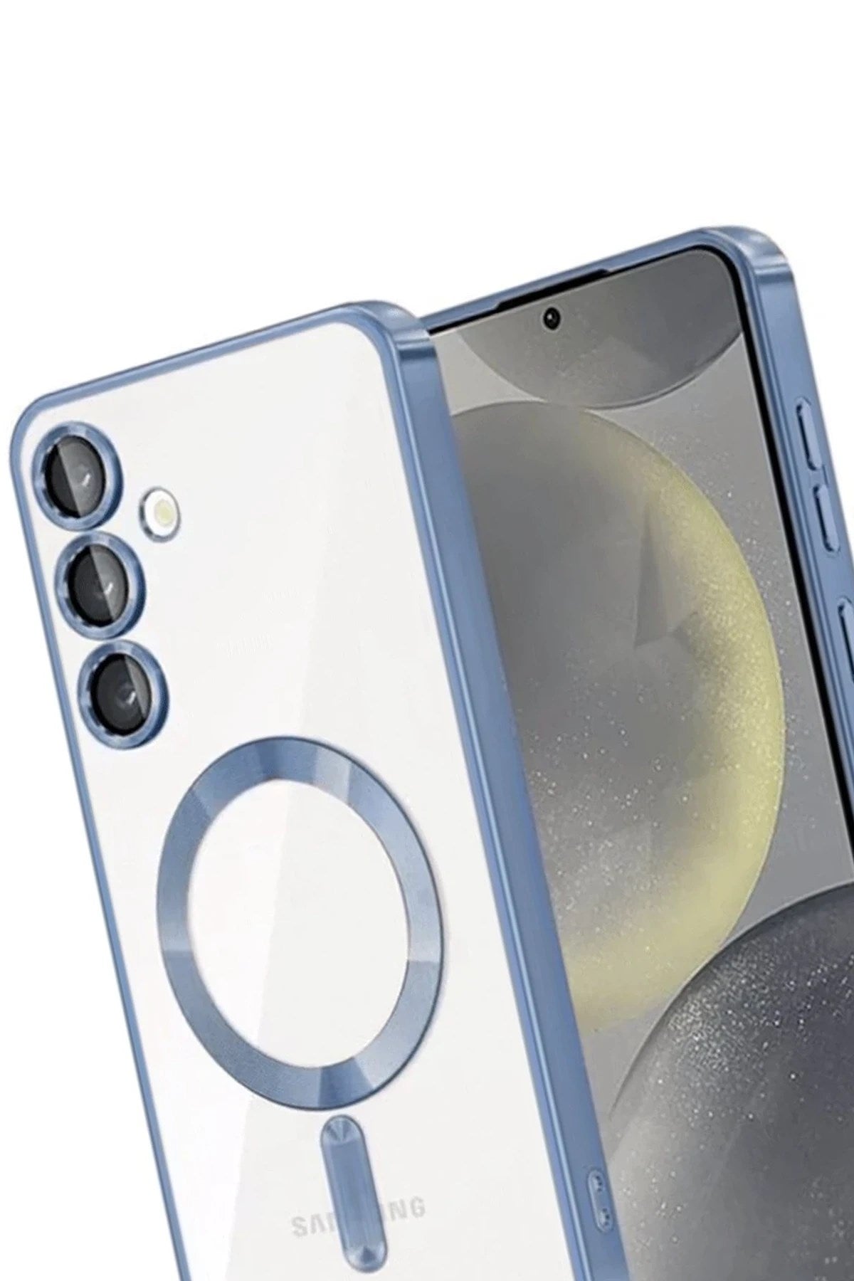 Mey İthalat® Samsung Galaxy A15 4G Kross Magneticsafe Kapak - Sierra Blue