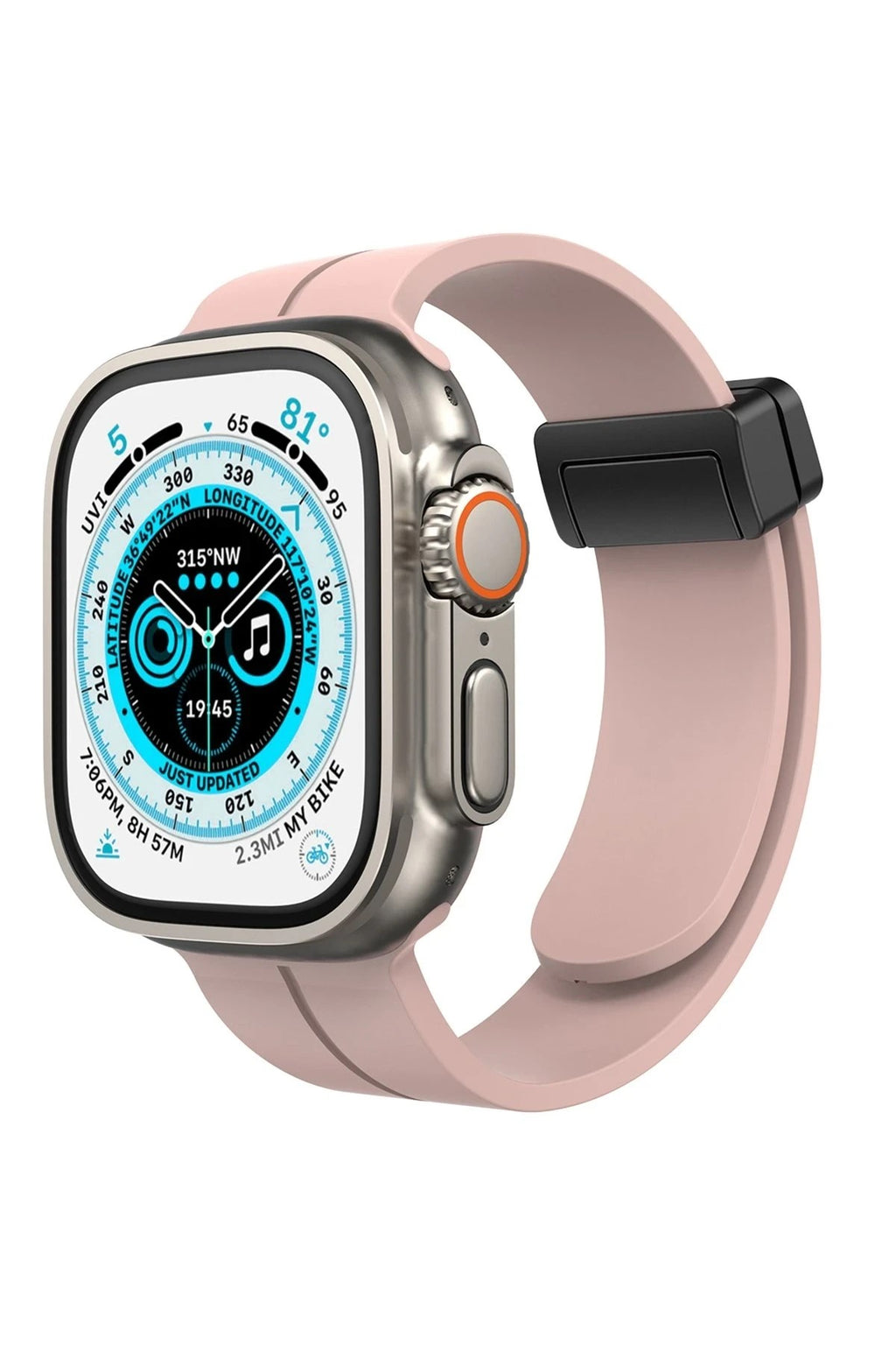 Mey İthalat® Watch 38mm KR412 Elegance Stylısh Kordon - Pudra