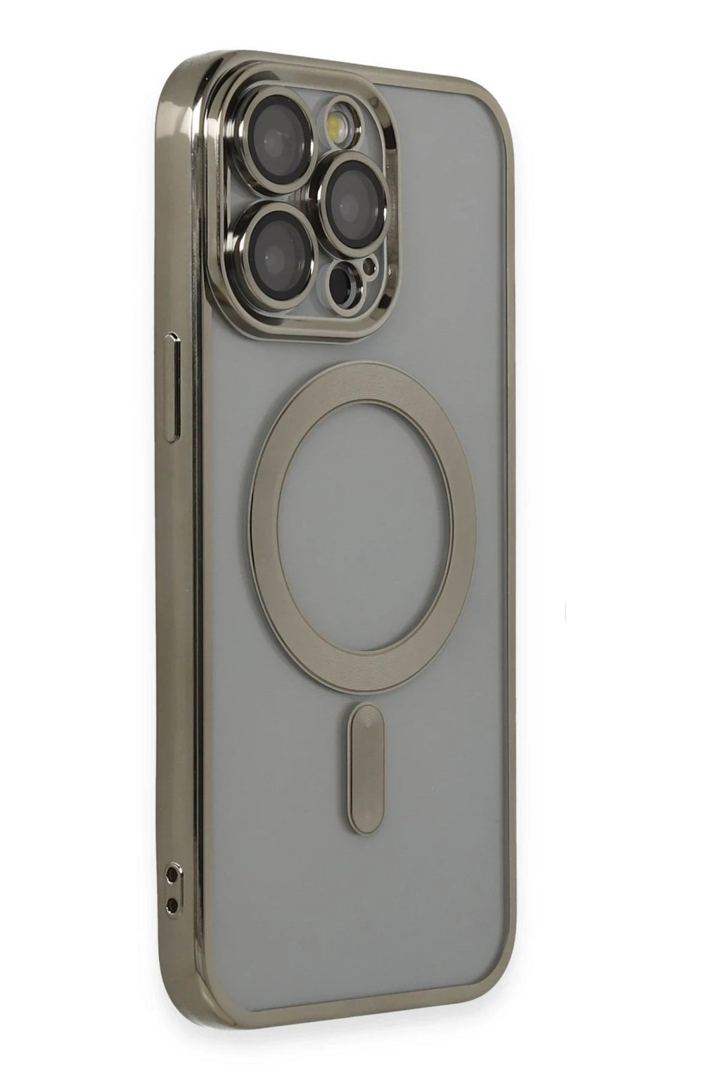 Mey İthalat® iPhone 14 Pro Max Kılıf Kross Magneticsafe Kapak - Titan Gri