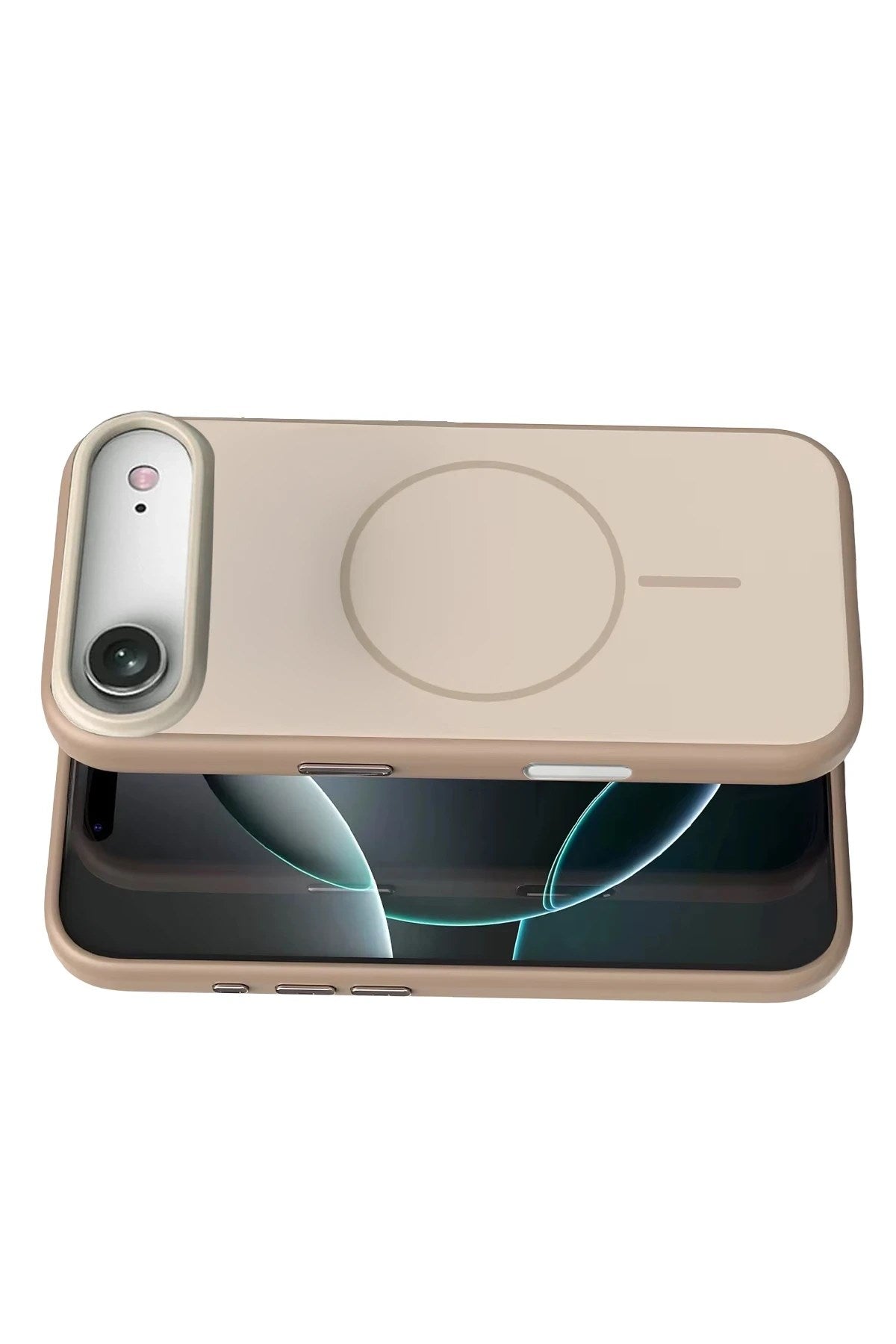 Mey İthalat® iPhone 17 Air Neva Magsafe Kapak - Gold