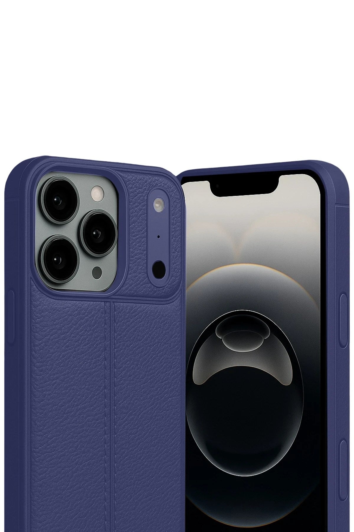 Mey İthalat® iPhone 17 Pro Max Auto Focus Kapak - Lacivert