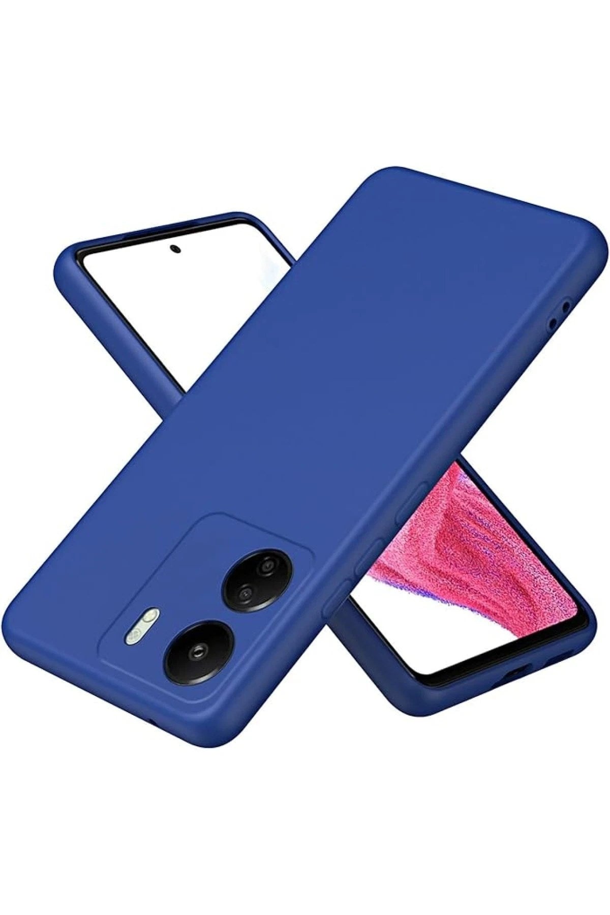 Mey İthalat® Redmi 13C Kılıf First Silikon - Lacivert