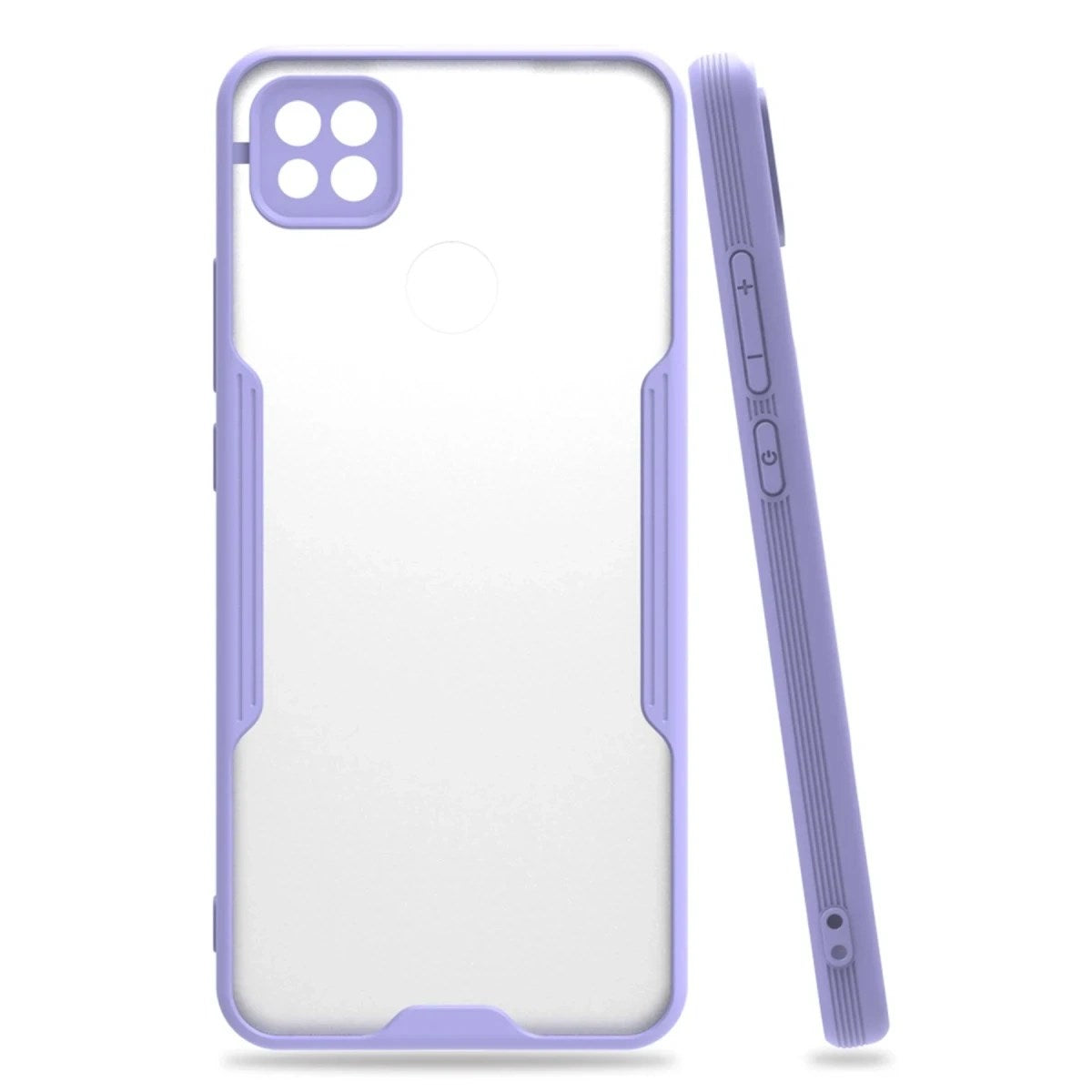 Mey İthalat® Redmi 9C Kılıf Platin Silikon - Lila