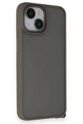 Mey İthalat® iPhone 14 Kılıf Elegant Kapak - Titan Gri
