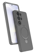 Mey İthalat® Samsung Galaxy S26 Ultra Regal Magsafe Standlı Kapak - Titan Gri
