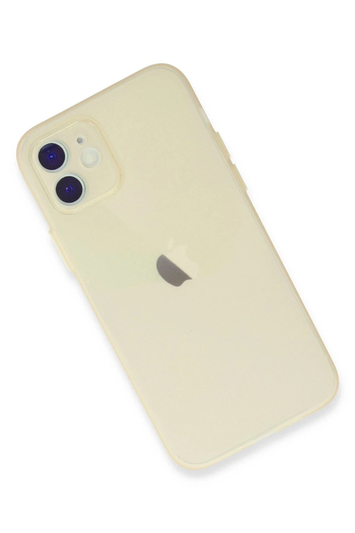 Mey İthalat® iPhone 12 Kılıf Puma Silikon - Gold