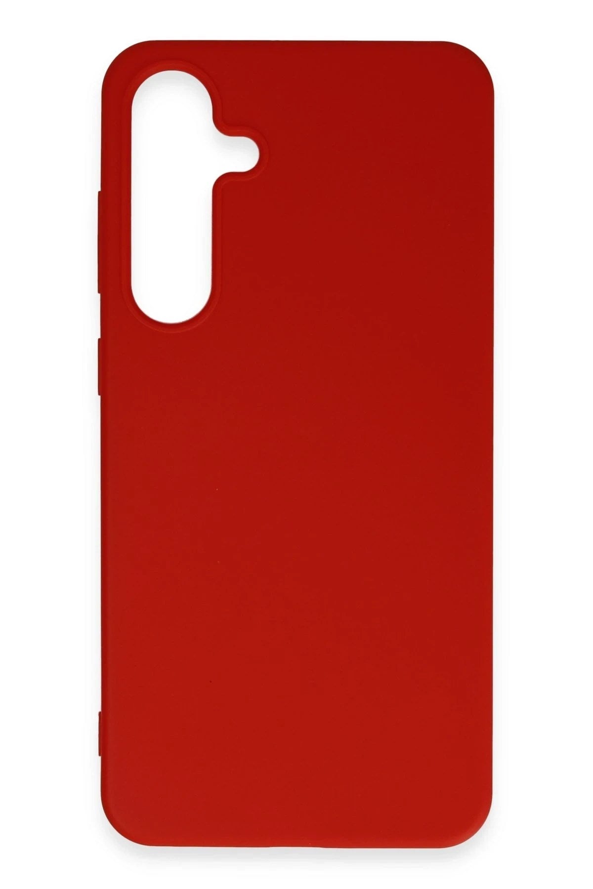 Mey İthalat® Samsung Galaxy S24 Plus Kılıf First Silikon - Kırmızı