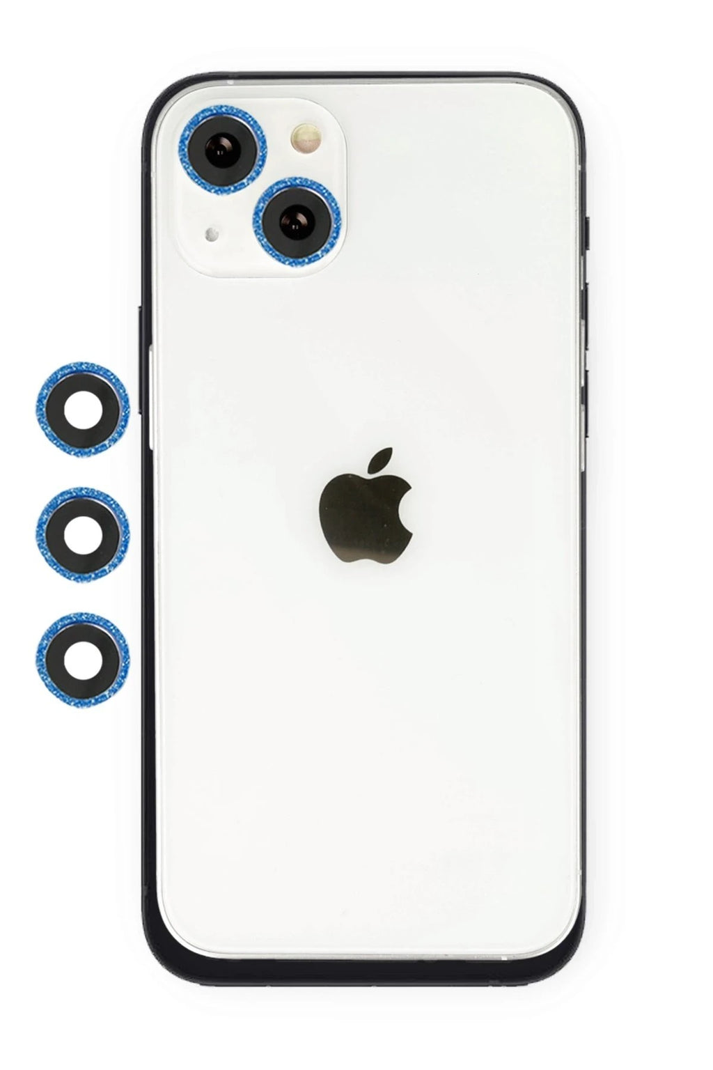 Mey İthalat® iPhone 14 Shine Kamera Lens - Mavi
