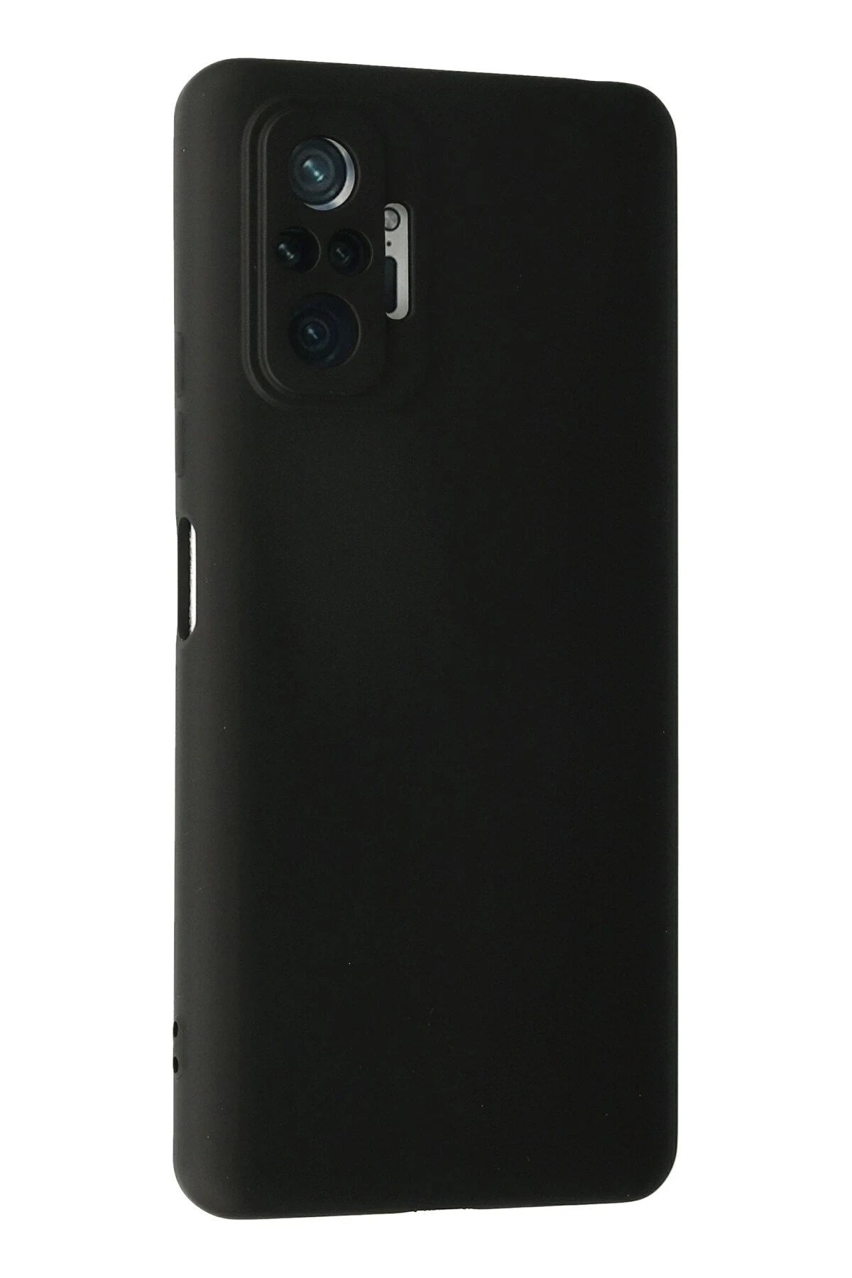 Mey İthalat® Redmi Note 10 Pro Kılıf Nano içi Kadife Silikon - Siyah