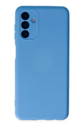 Mey İthalat® Samsung Galaxy A04S Kılıf Nano içi Kadife Silikon - Mavi