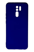 Mey İthalat® Redmi 9 Kılıf Nano içi Kadife Silikon - Lacivert